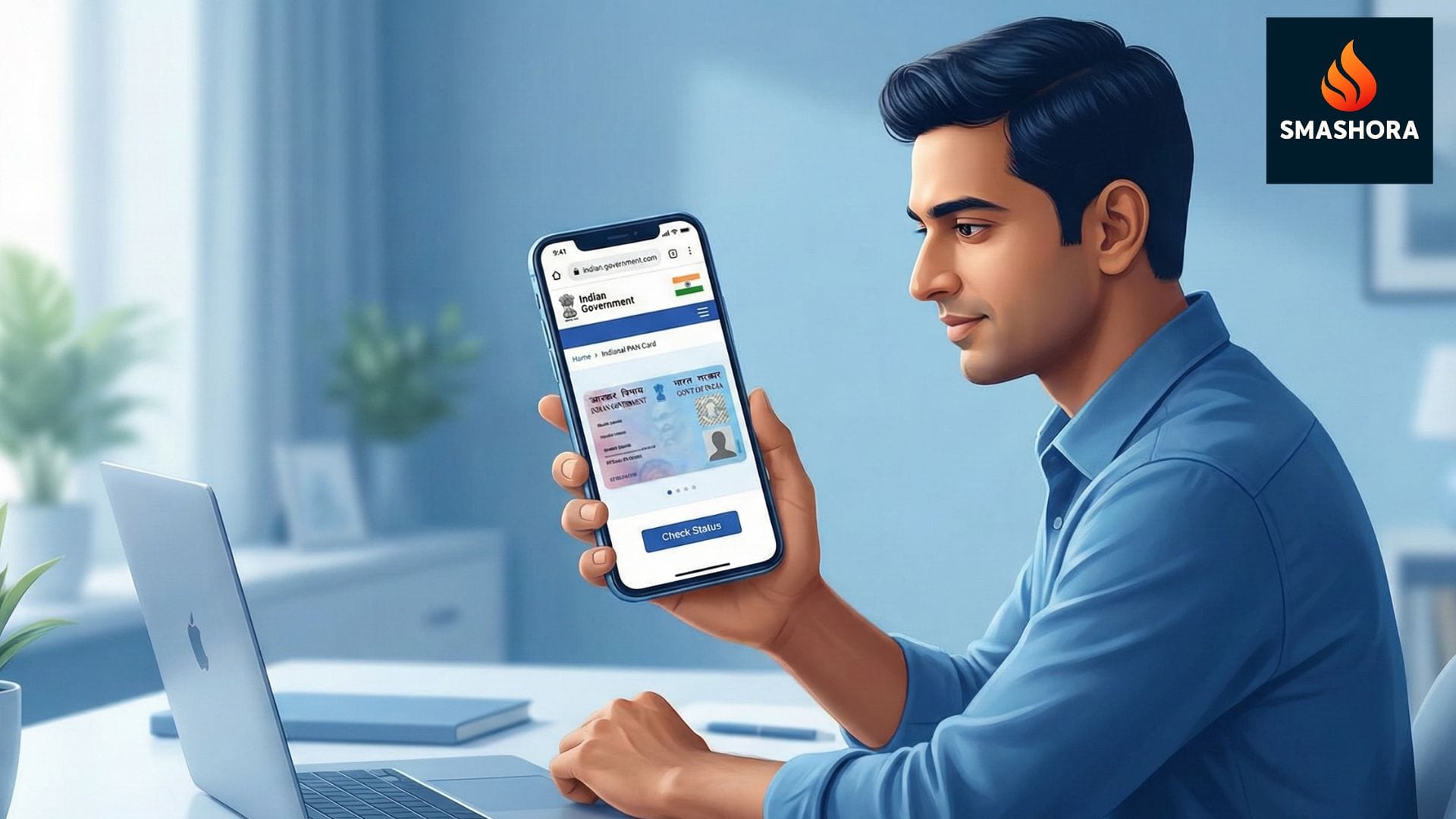 Check PAN Card Status Online Telugu