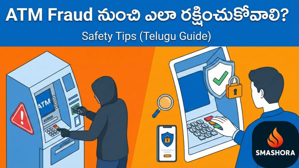 ATM Fraud నుంచి ఎలా రక్షించుకోవాలి? Safety Tips (Telugu Guide) 1 ATM skimming detection Telugu